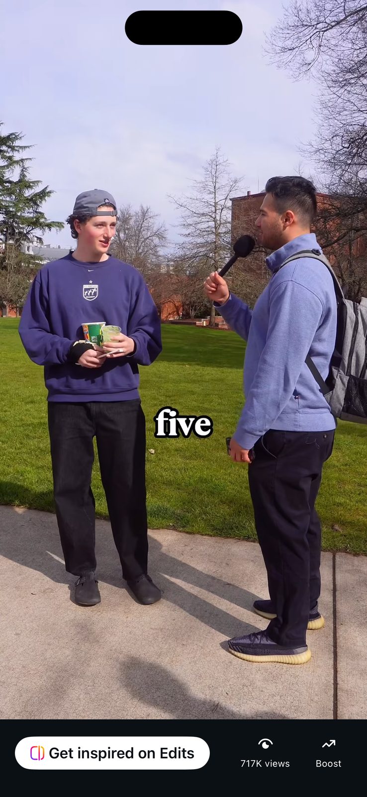 University of Oregon interview still